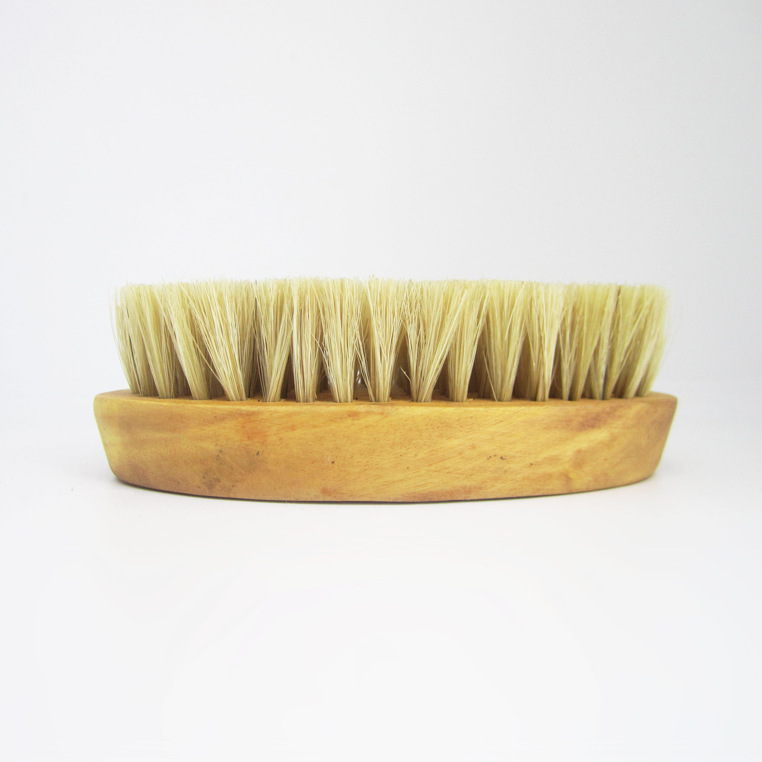 Wooden Oval Men Beard Hair Brush