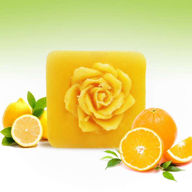 RIMURIMU Handmade Pure Vitamin C Cleansing Designer Bath Soap