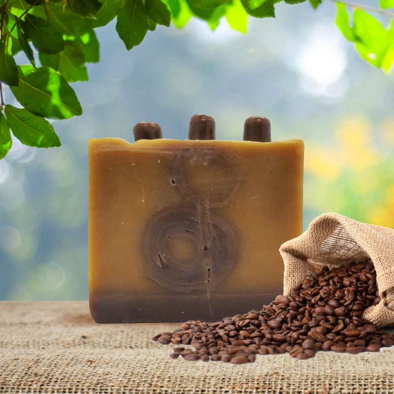 RIMURIMU Handmade Mocha Coffee & Cinnamon Dust Designer Bath Soap