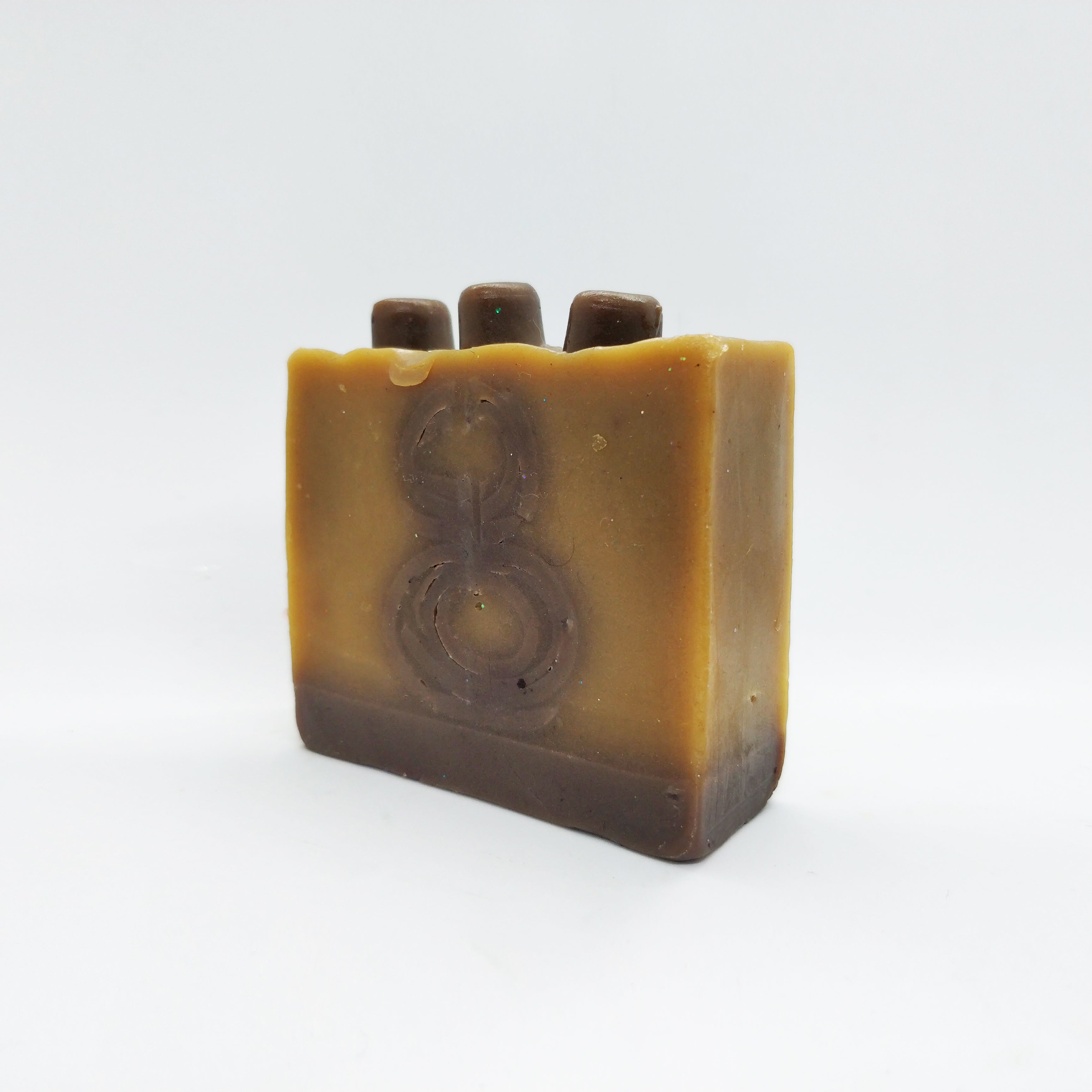 RIMURIMU Handmade Mocha Coffee & Cinnamon Dust Designer Bath Soap