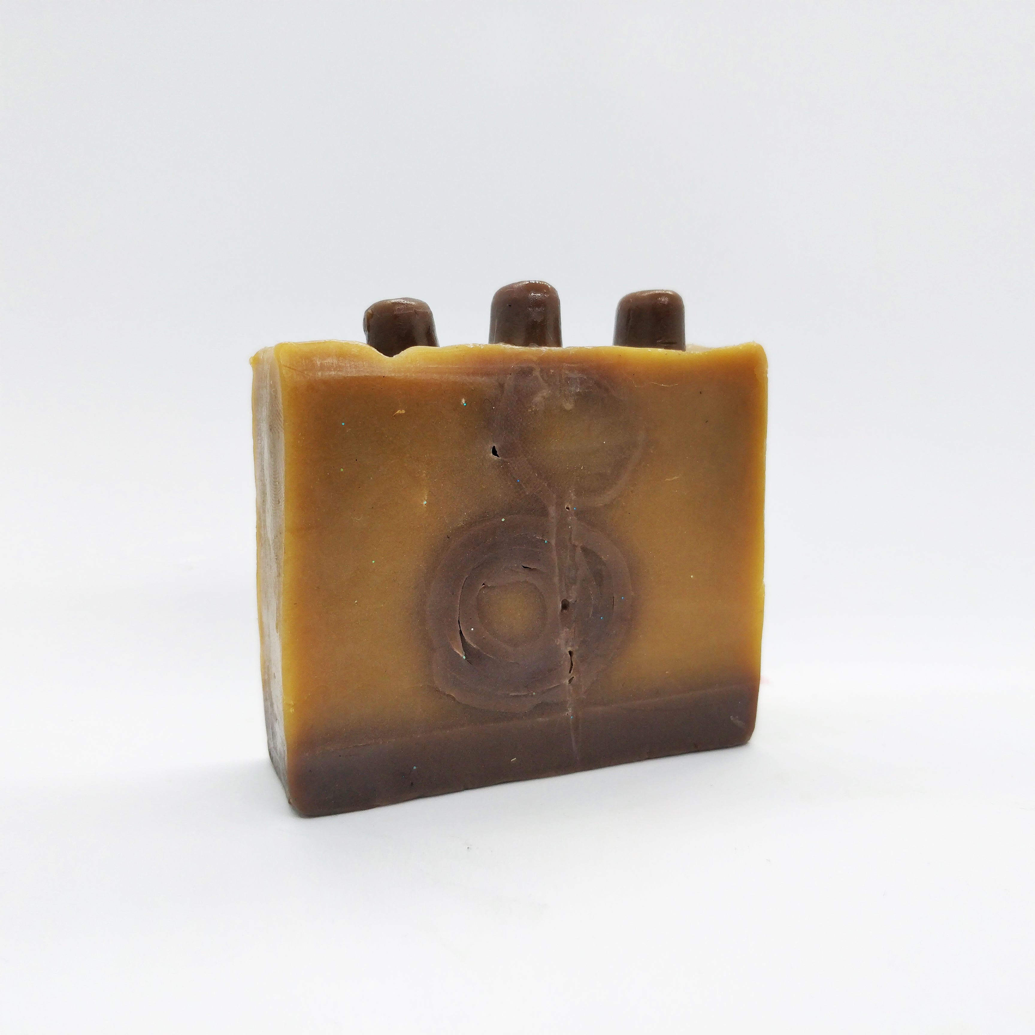 RIMURIMU Handmade Mocha Coffee & Cinnamon Dust Designer Bath Soap