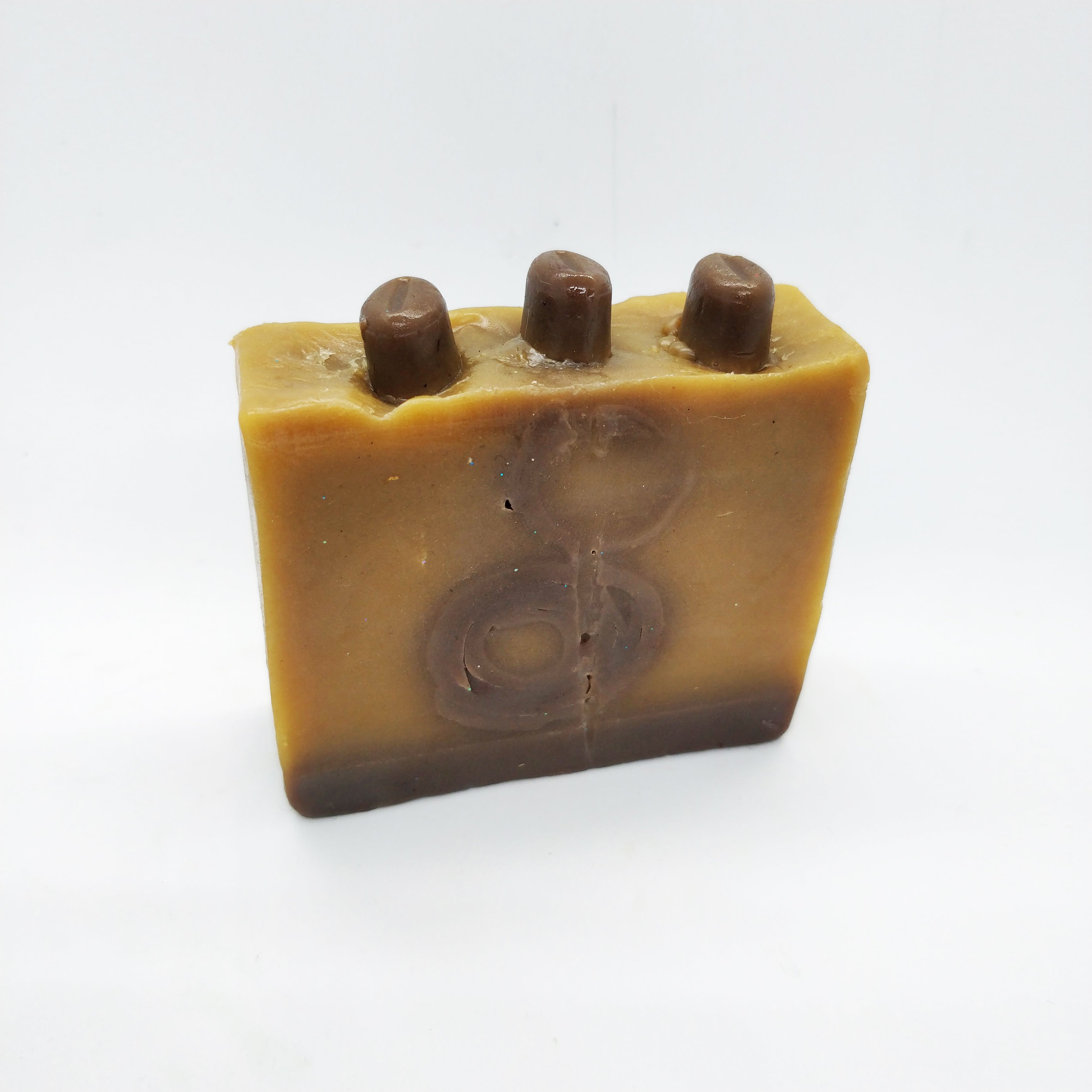 RIMURIMU Handmade Mocha Coffee & Cinnamon Dust Designer Bath Soap