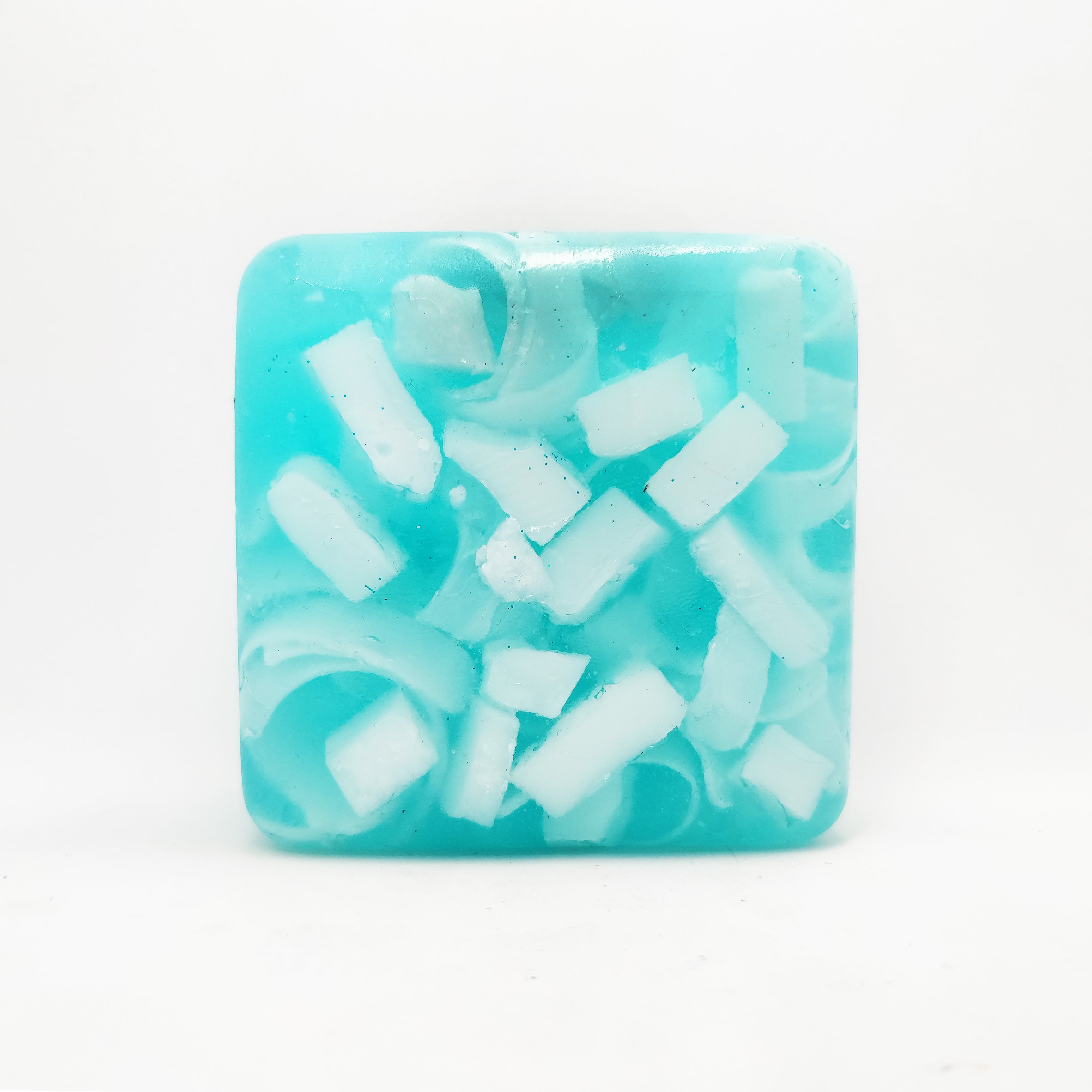 RIMURIMU Handmade Arctic Blue Oyster Peppermint Designer Bath Soap