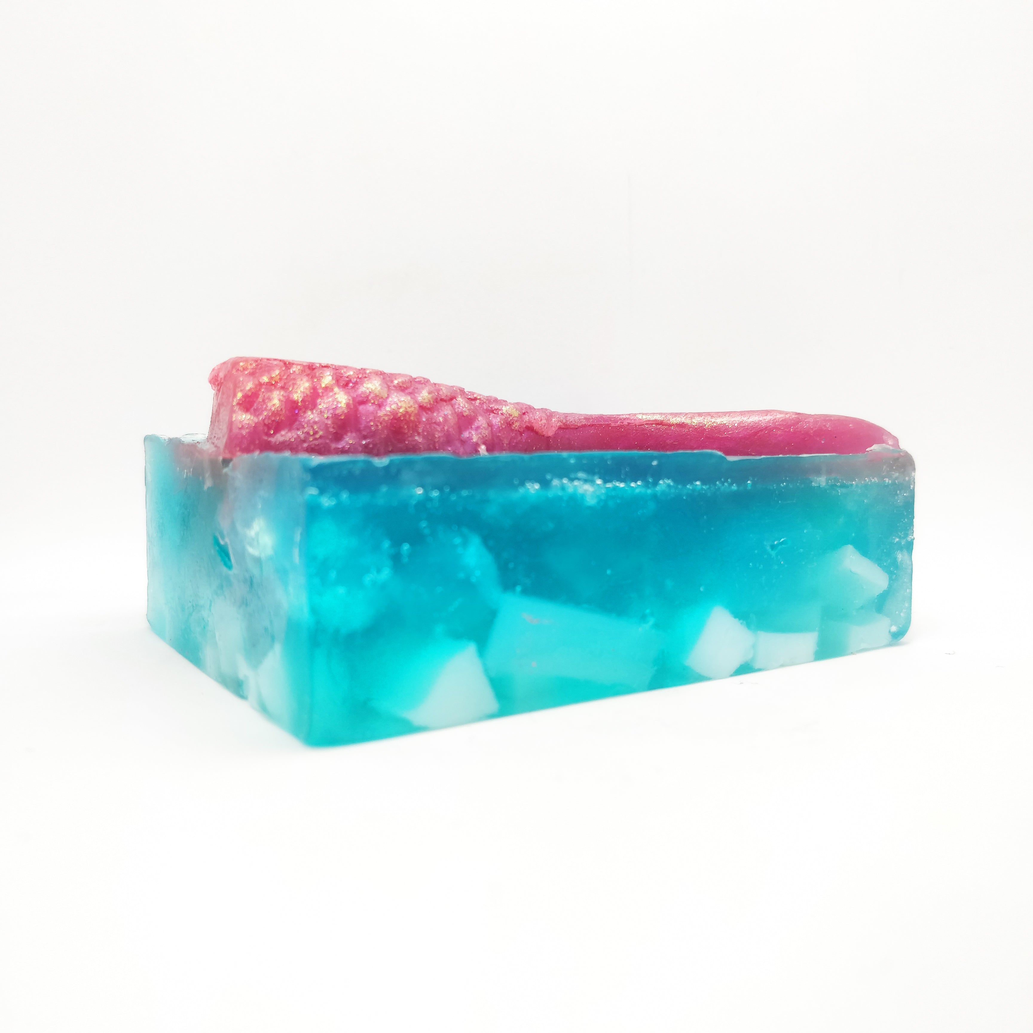 RIMURIMU Handmade Natural Peppermint Eucalyptus & Glycerine - Mermaid Treasure Designer Bath Soap