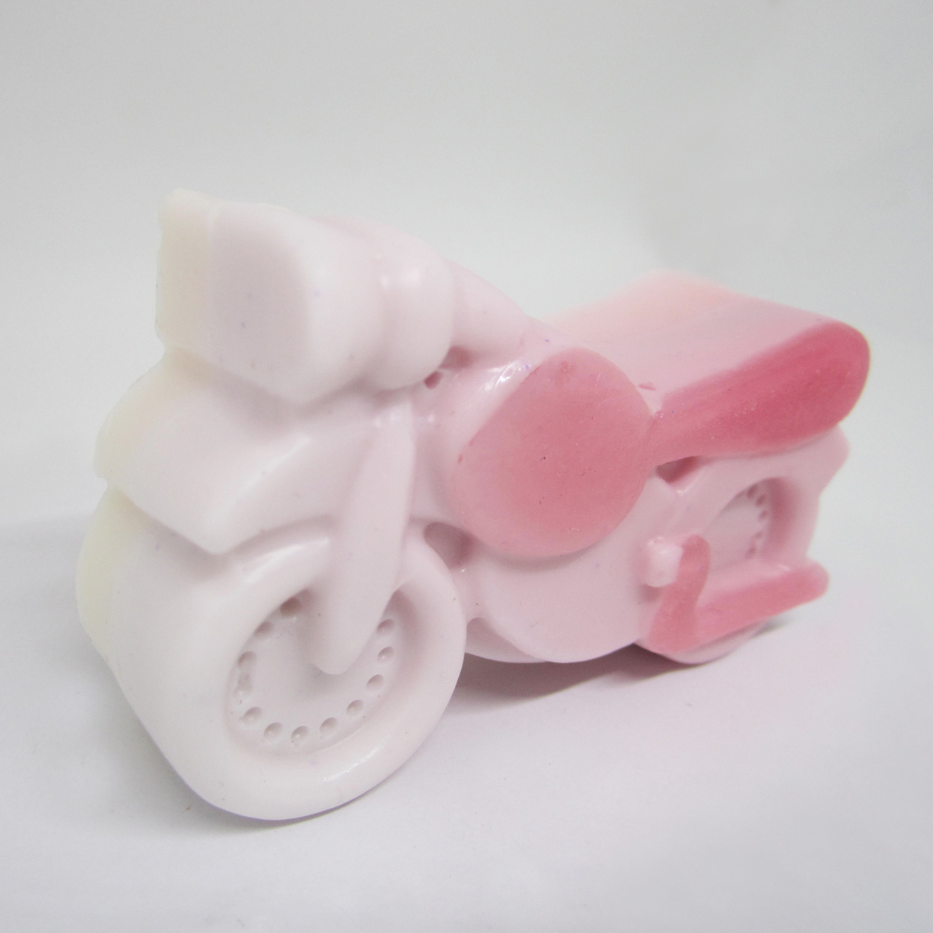 RIMURIMU Handmade Kids Pink Bike Natural Soap