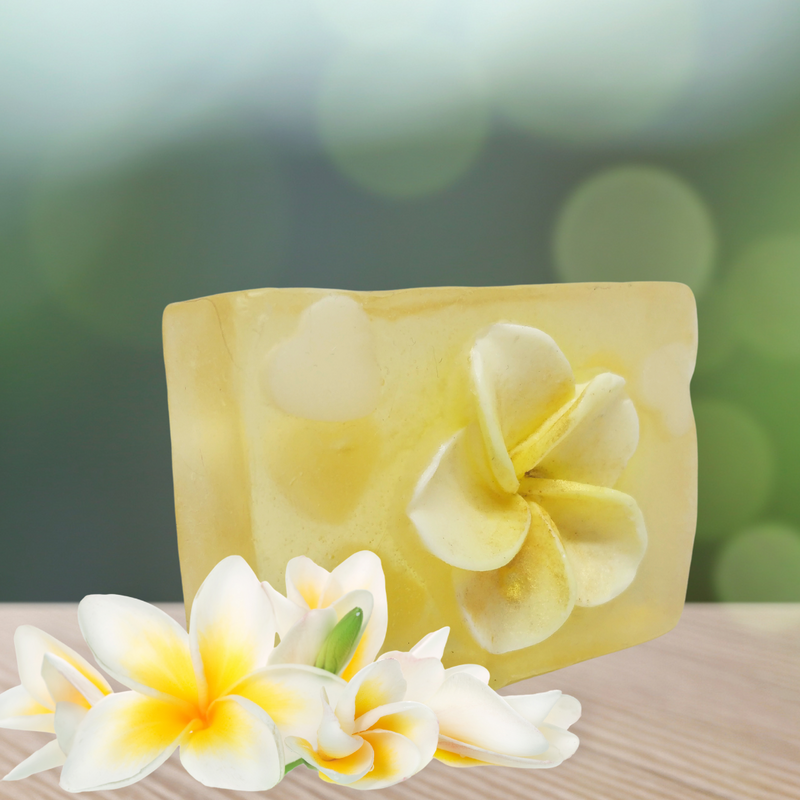 RIMURIMU handmade natural Frangipani Designer Bath Soap