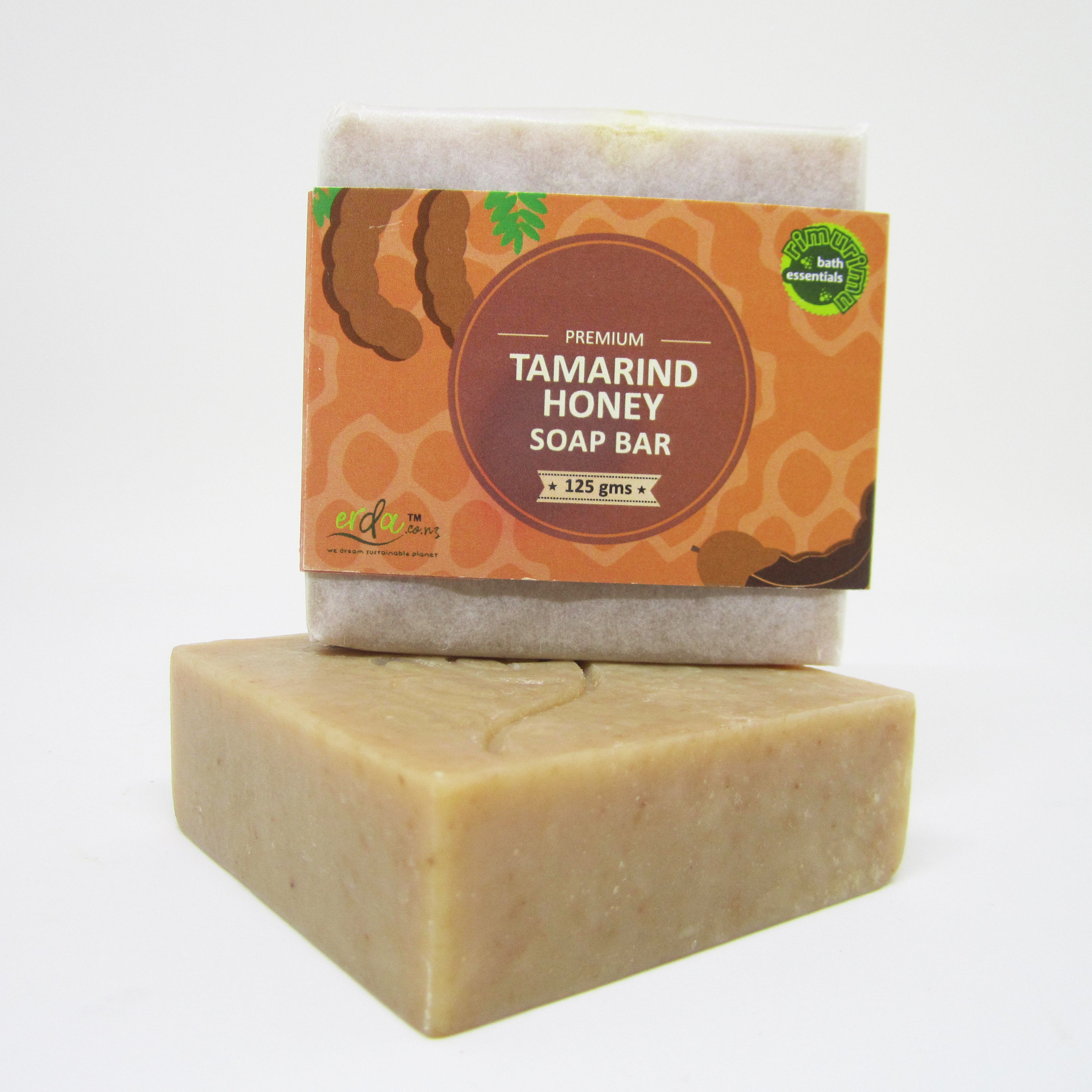 RIMURIMU Tamarind Honey Handmade Bath Soap - 125 gms