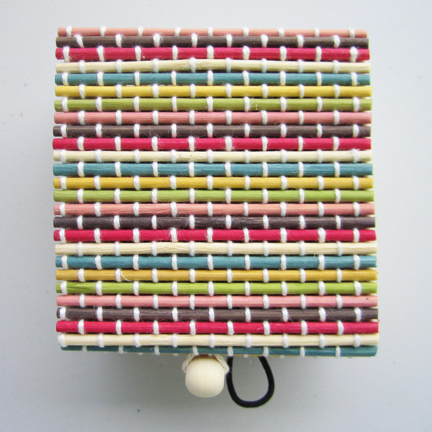 Vintage Bamboo Organizer - (Multicolour)