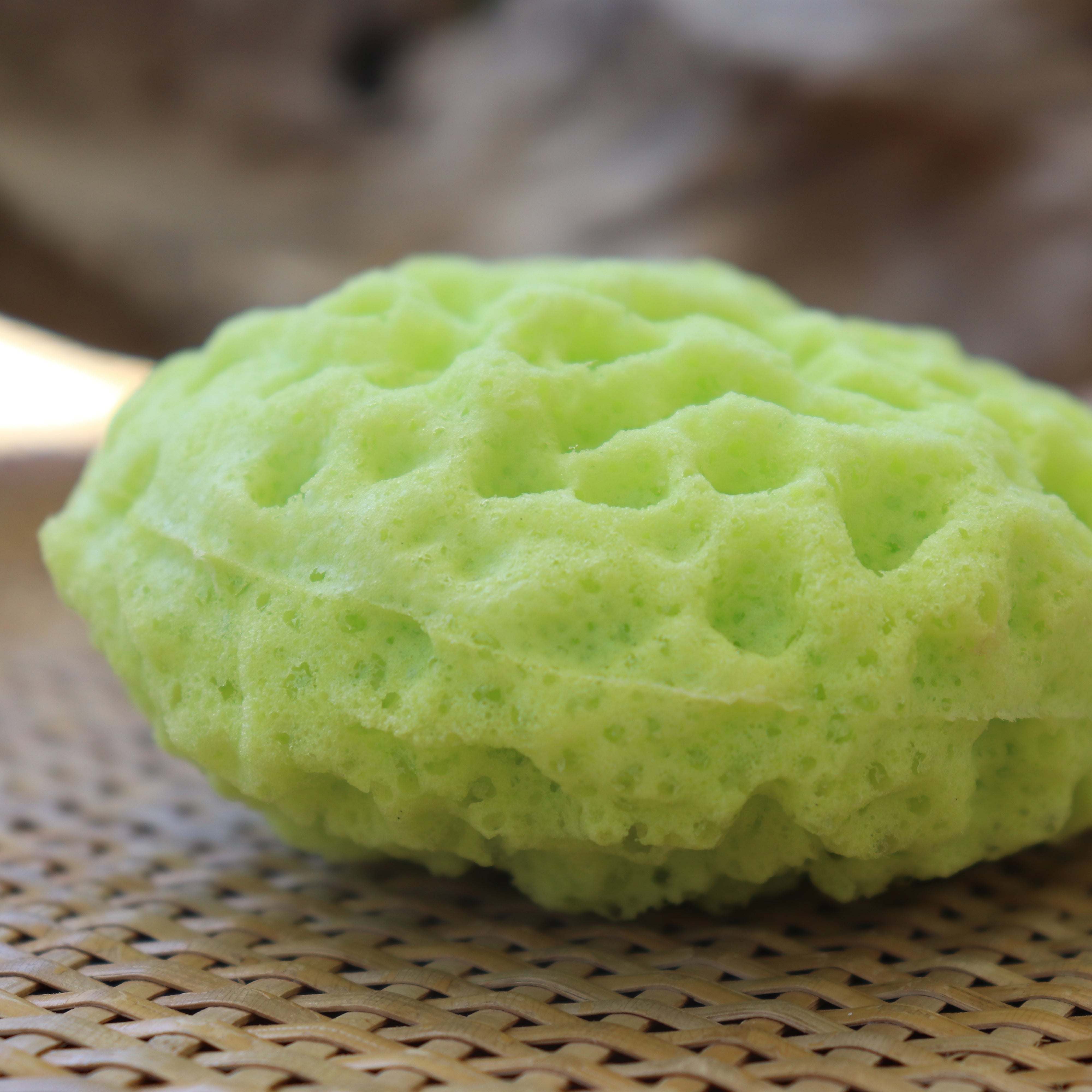 Natural Green Tea (Unisex) Bath Loofah