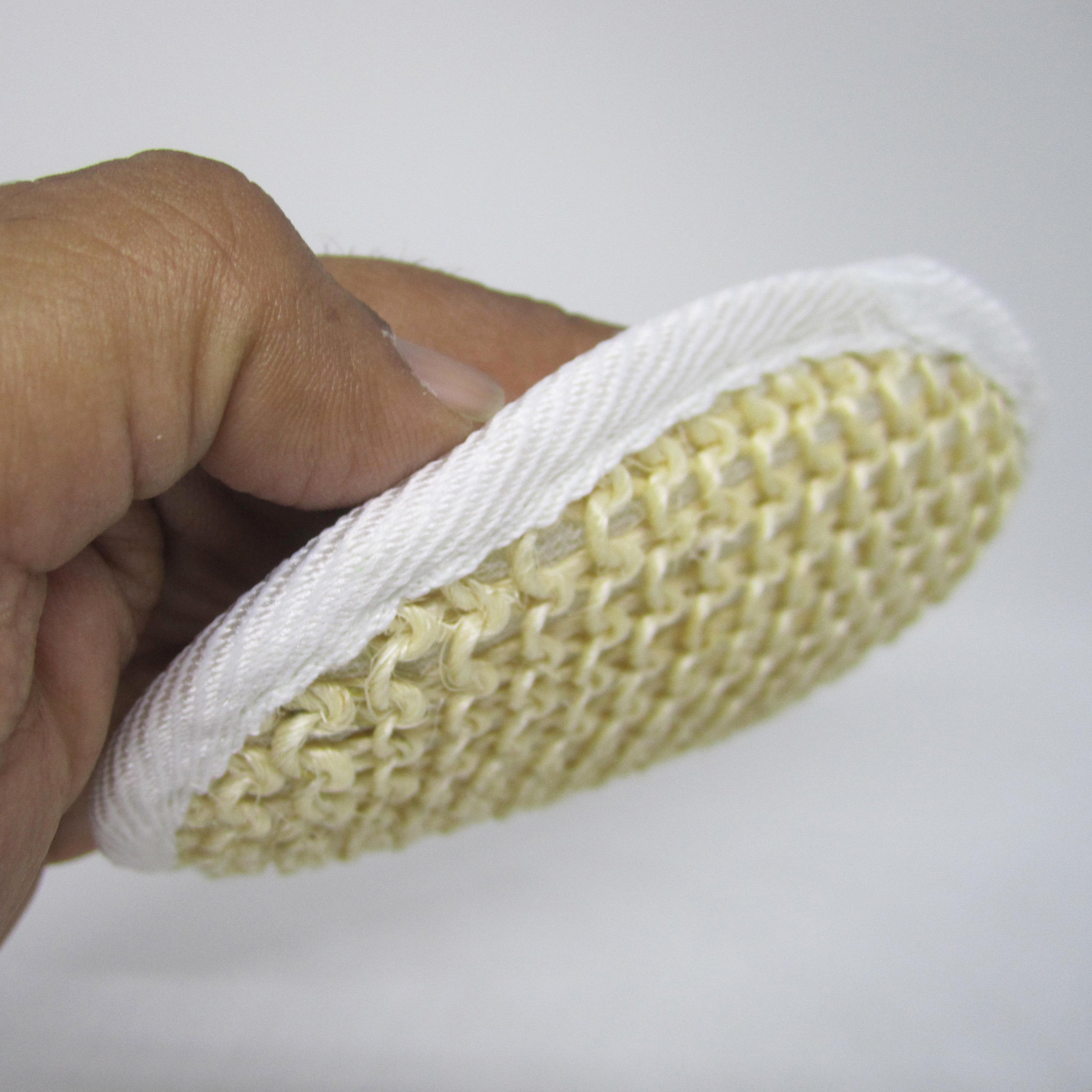 Loofah Bath Scrub OVAL with grip