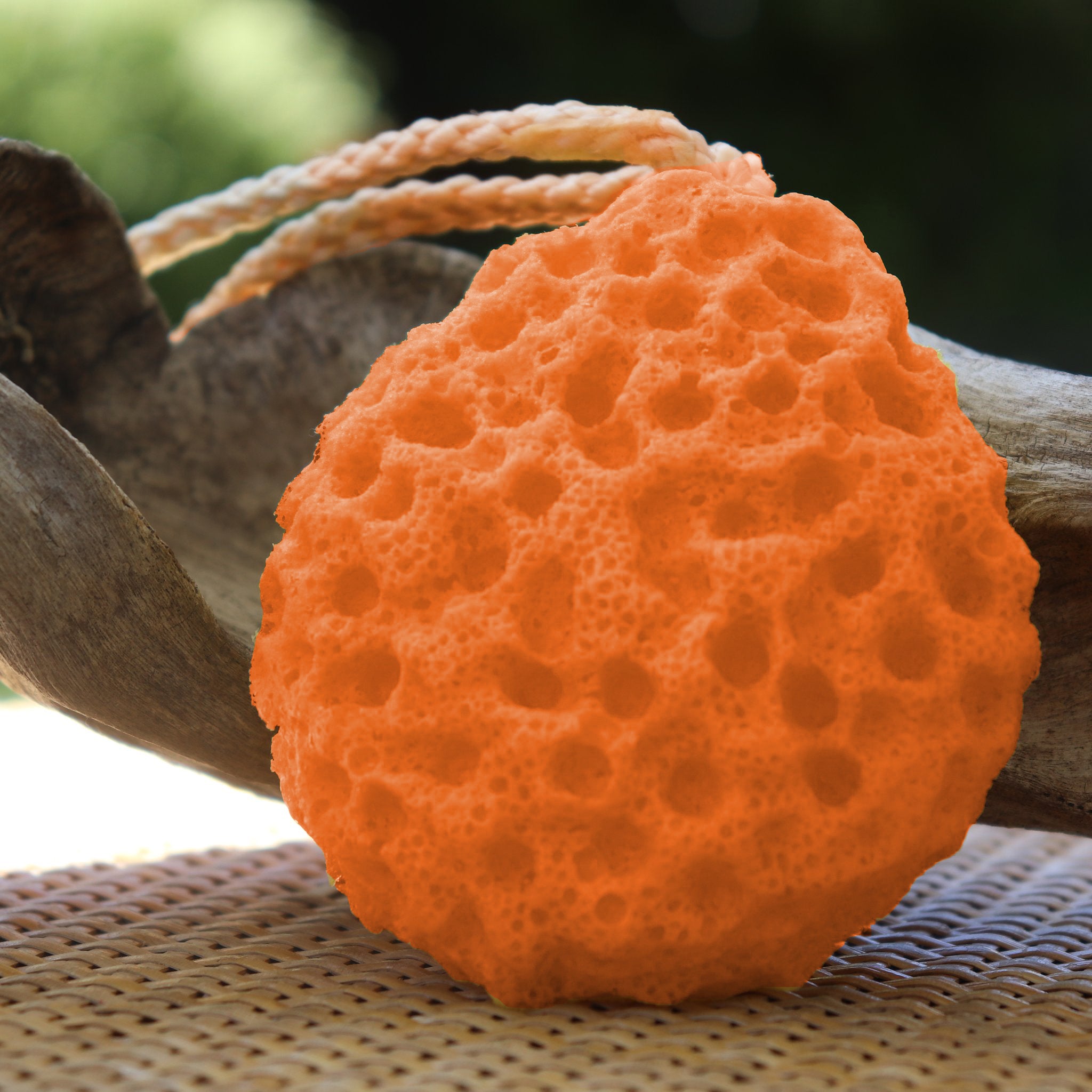 Natural Orange (Unisex) Bath Loofah