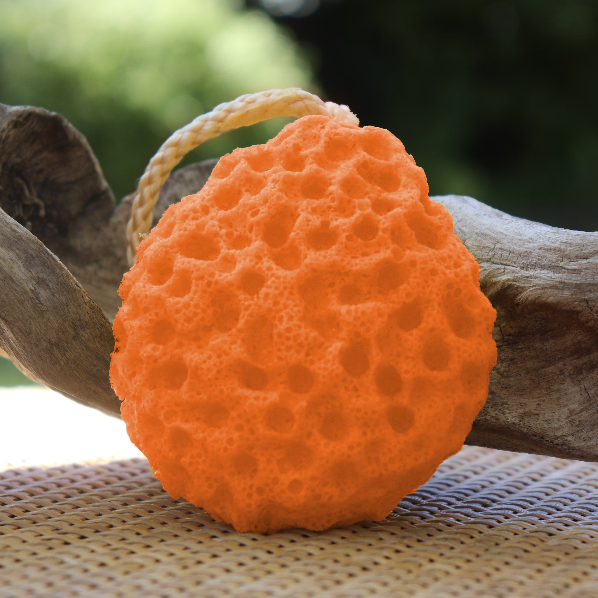 Natural Orange (Unisex) Bath Loofah