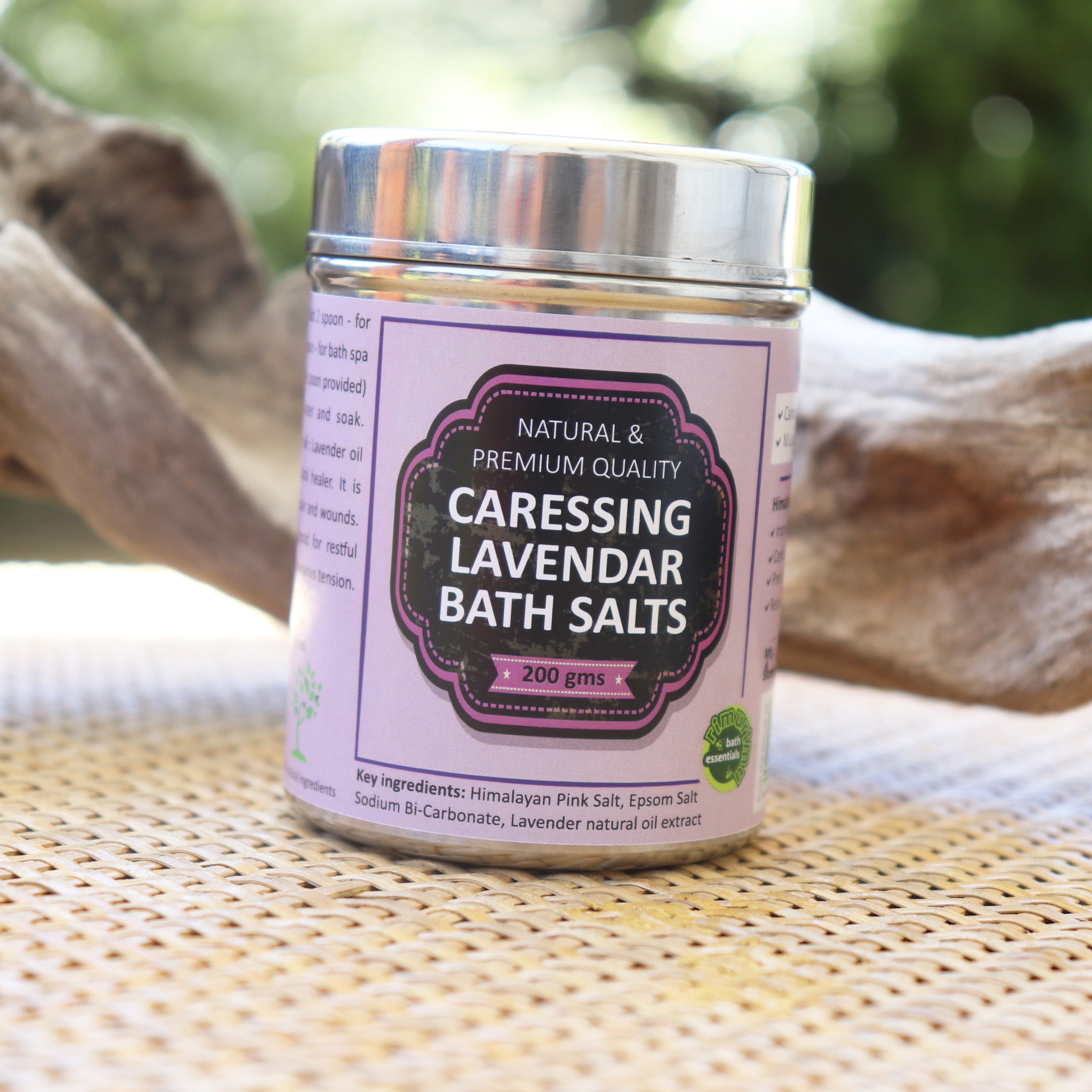 RIMURIMU Pure & Natural Caressing Lavender Bath Salts