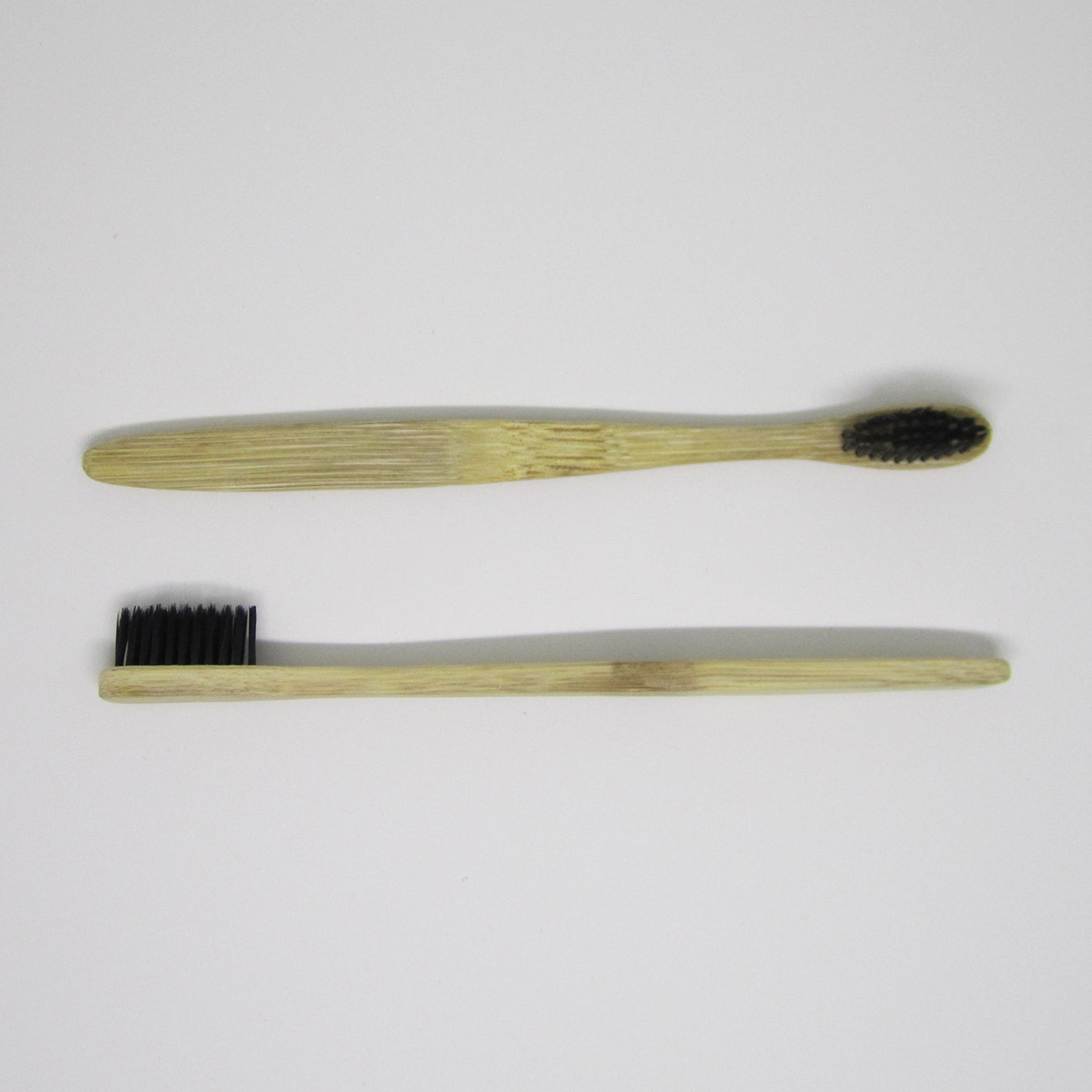 Bamboo Tooth brush with charcoal bristles (BPA free)