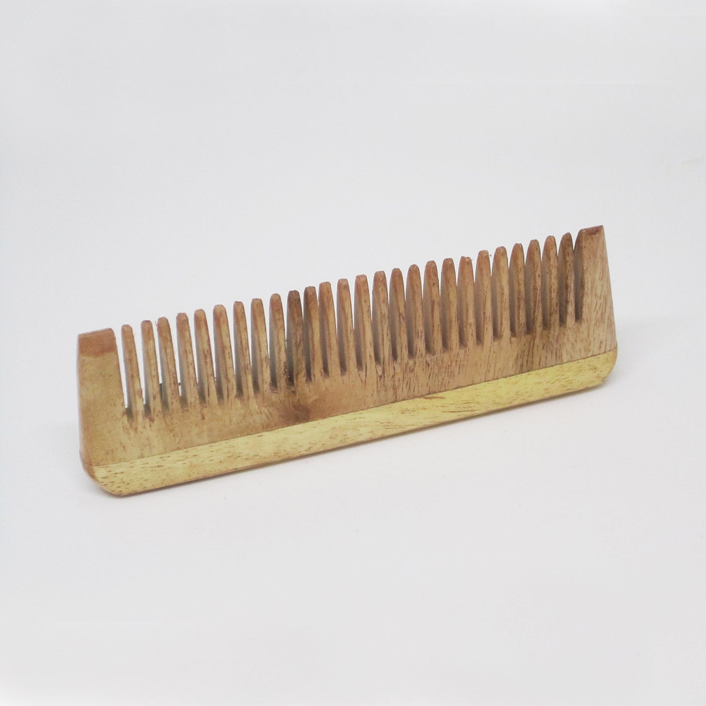 Neemwood (Azadirachta indica) pocket-sized travel - HANDY comb - 100 mm