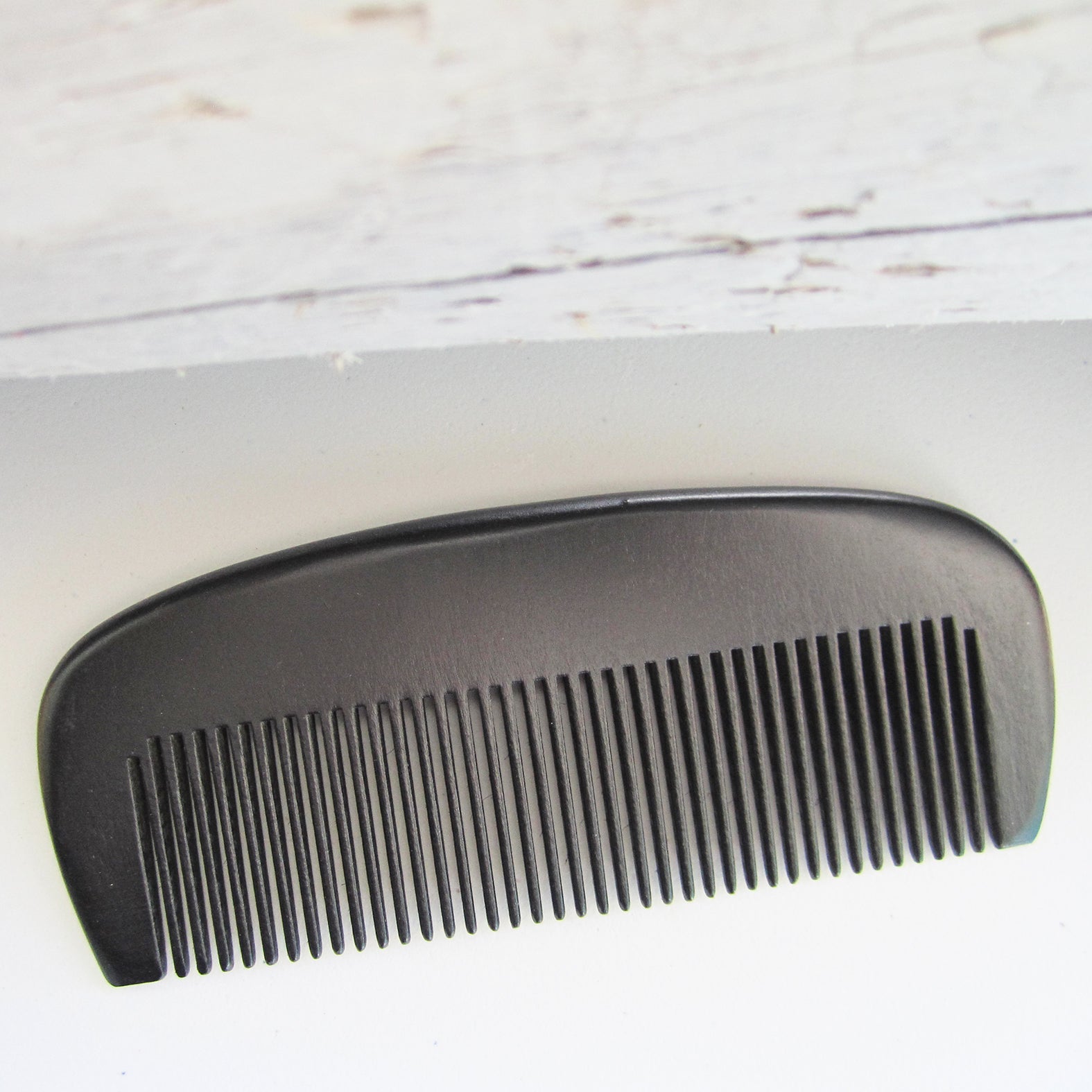 Sandalwood Men Beard Hair Comb - Black
