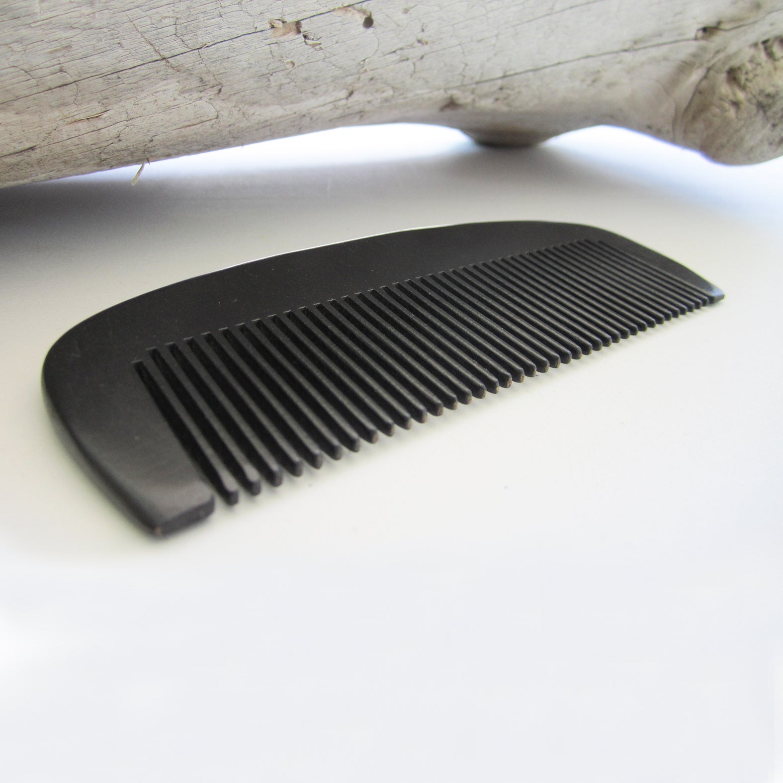 Sandalwood Men Beard Hair Comb - Black