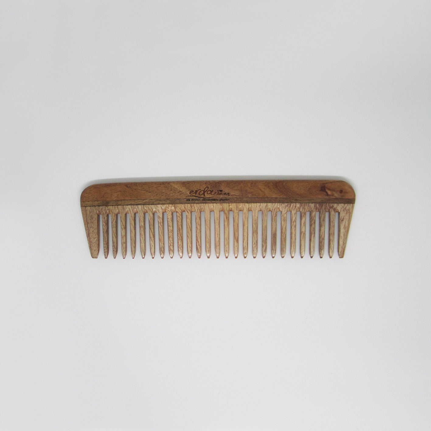 Neemwood (Azadirachta indica) GLIDE (wide & broad) comb - 190 mm