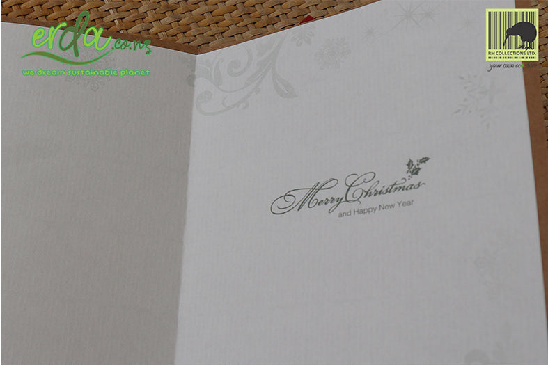 Handmade Handcrafted Christmas Tree Paper Christmas Greeting Cards