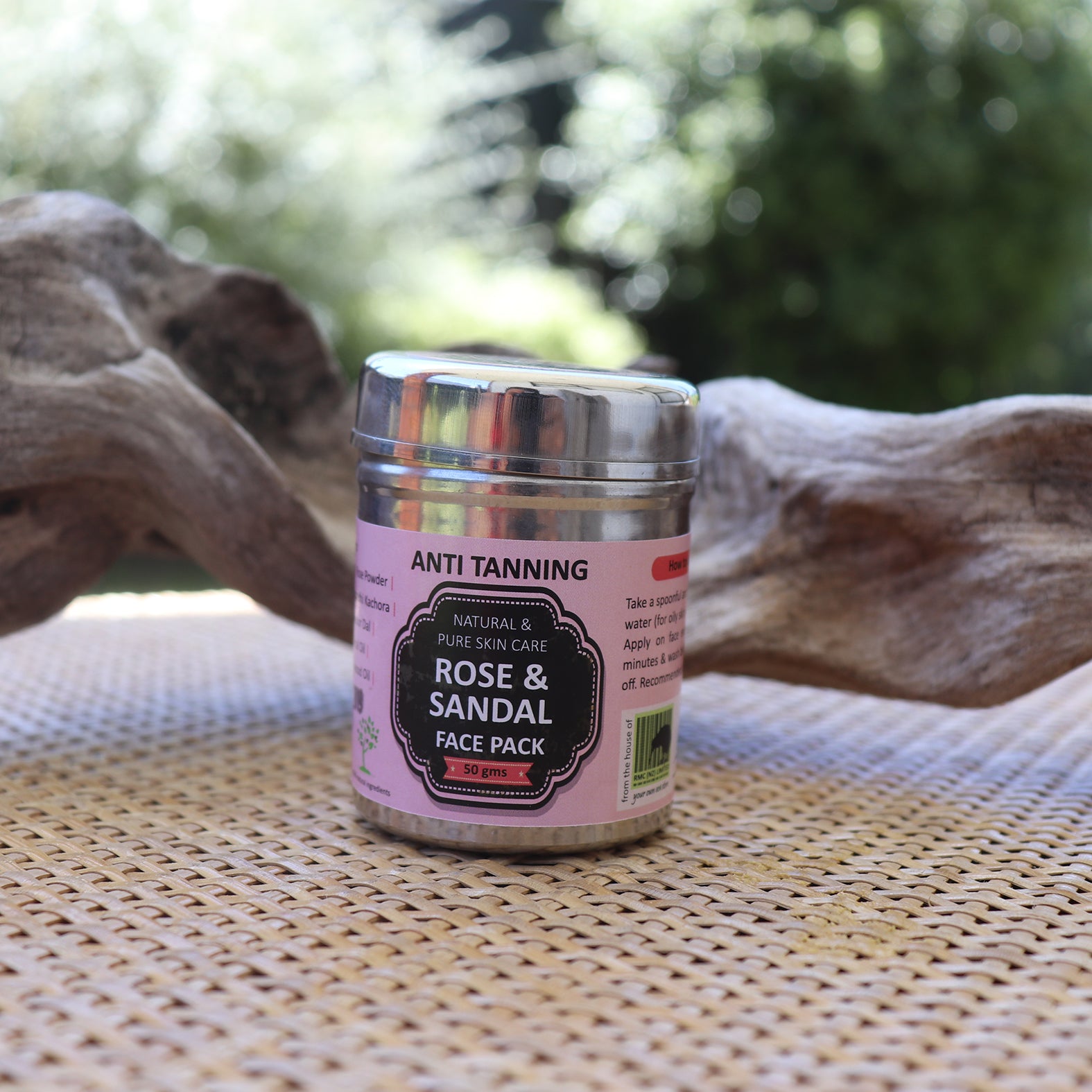 Rose & Sandalwood Face Pack (50 gms)