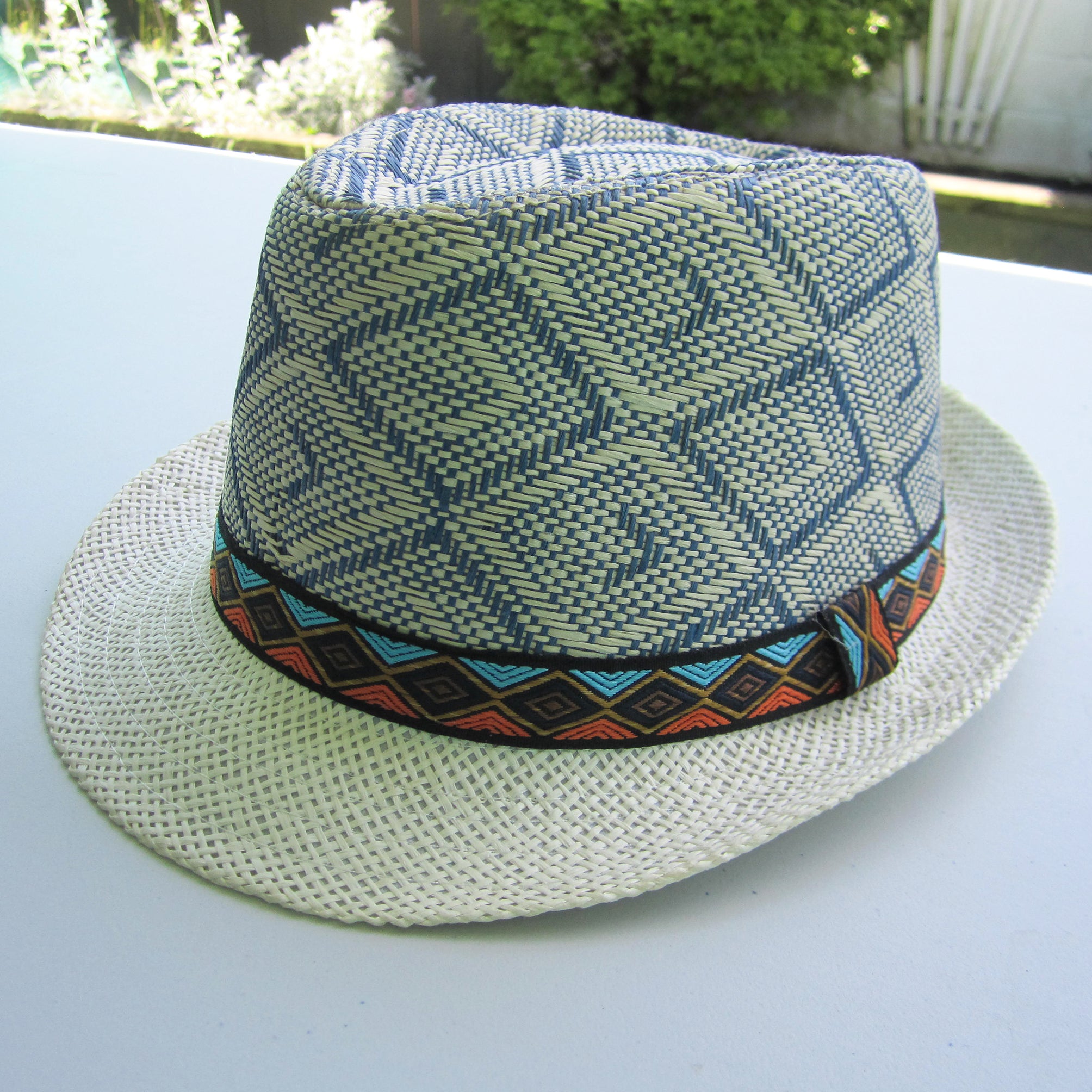 Men Straw Hat - Cream