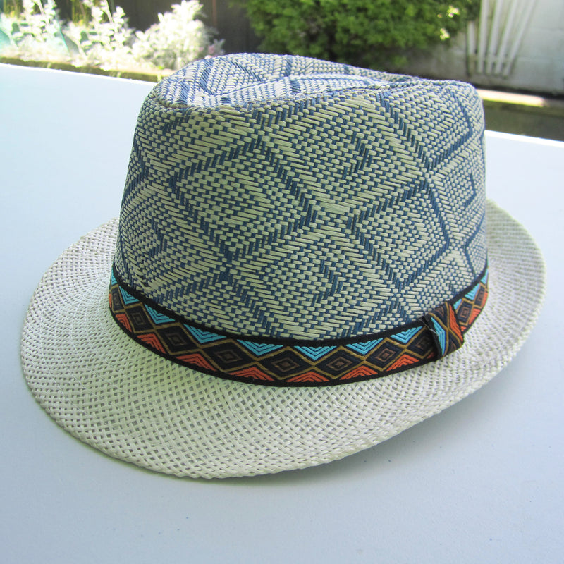 Men Straw Hat - Cream