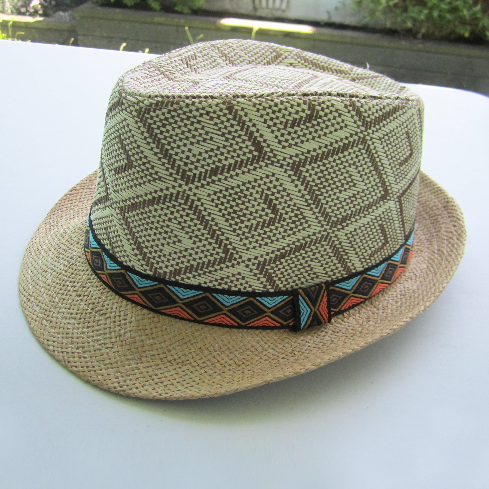 Men Straw Hat - Beige 02