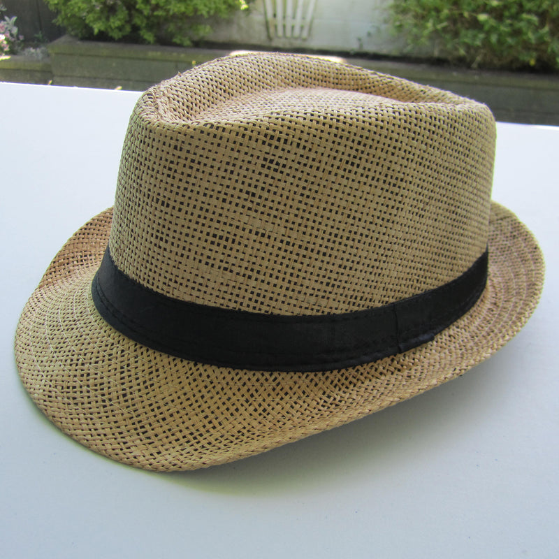 Men Cowboy Straw Hat - Khakhi