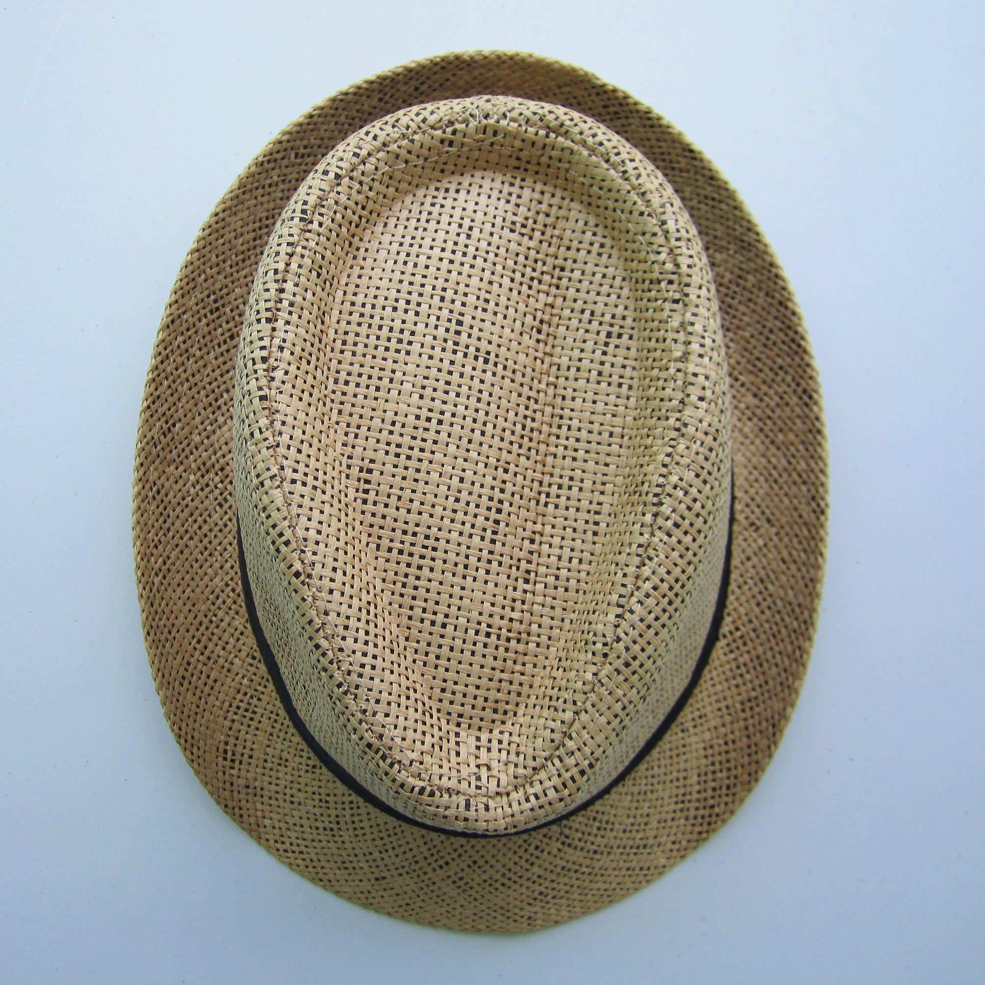 Men Cowboy Straw Hat - Khakhi