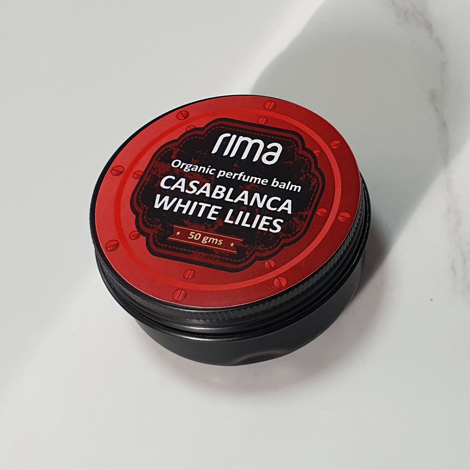 RIMA Casablanca White Lilies Perfume Balm - 50 gms