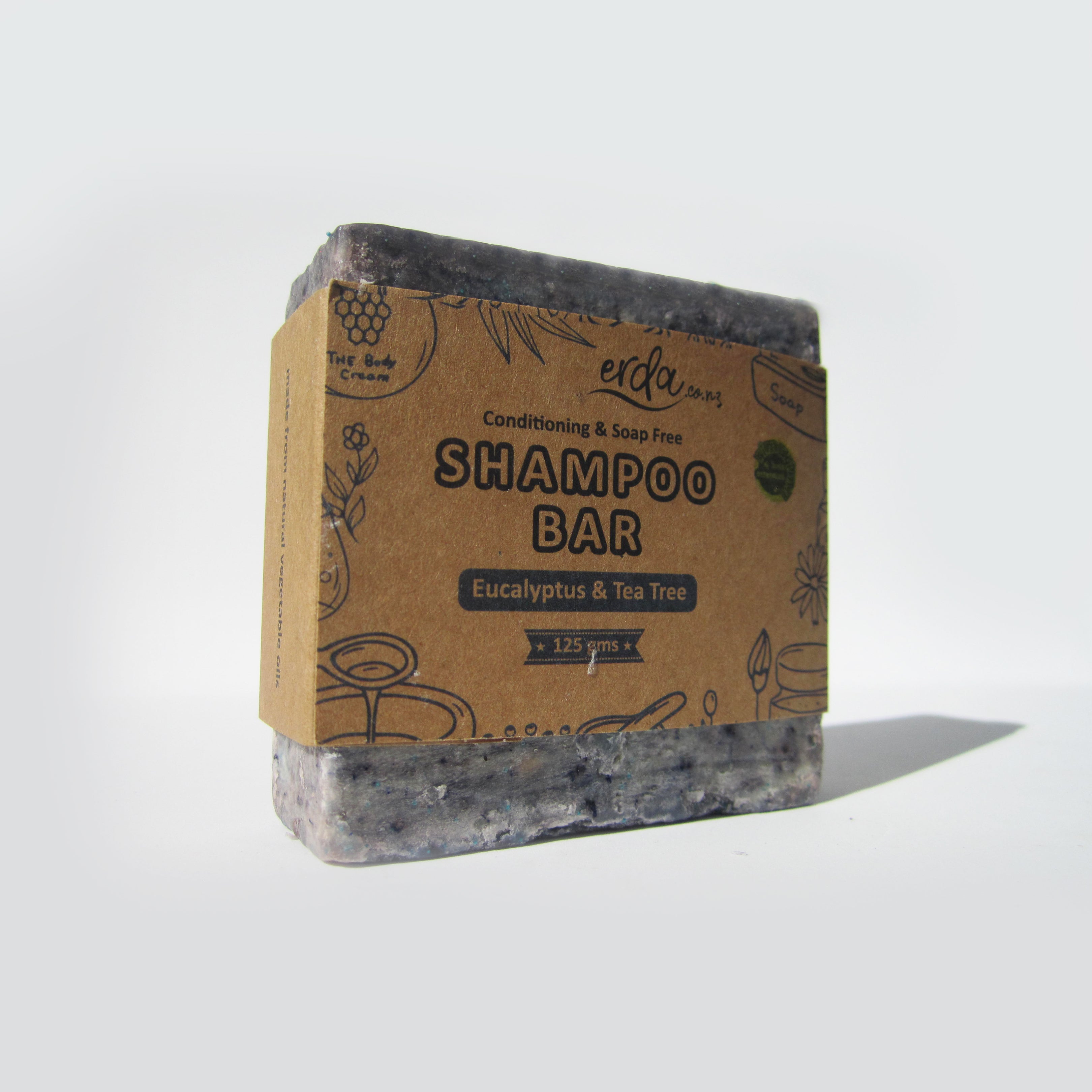 RIMURIMU Natural Eucalyptus & Tea Tree Shampoo Bar