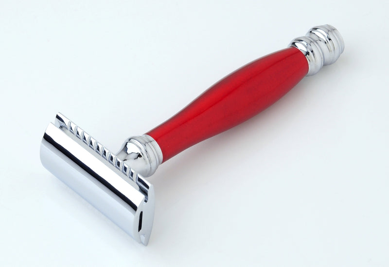 Double Edge Safety Razor (Red Close Comb)