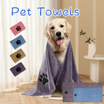 Ultra-Absorbent Microfiber Dog Towel – Quick-Dry Grooming Cloth
