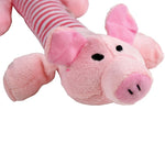 Pig & Elephant Dog Chew Toy – Squeaky & Durable for Aggressive Chewers