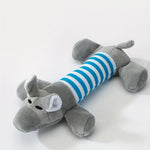 Pig & Elephant Dog Chew Toy – Squeaky & Durable for Aggressive Chewers