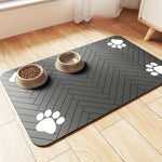 Fast-Drying Diatomaceous Pet Feeding Mat – Absorbent & Splash-Proof