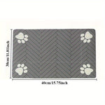 Fast-Drying Diatomaceous Pet Feeding Mat – Absorbent & Splash-Proof