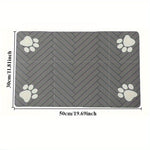 Fast-Drying Diatomaceous Pet Feeding Mat – Absorbent & Splash-Proof