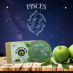 RIMURIMU Natural Green Apple PISCES Horo-Soaps - [OPAQUE & CLEAR]