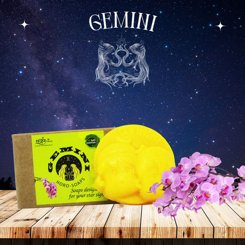 RIMURIMU Natural Lavender GEMINI Horo-Soaps - [OPAQUE & CLEAR]