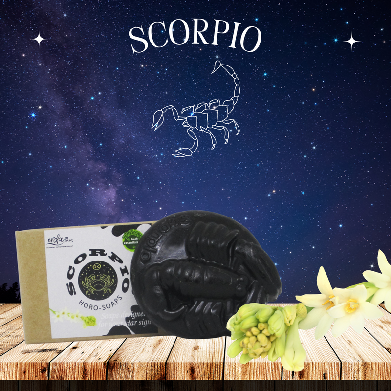 RIMURIMU Natural Tuberose SCORPIO Horo-Soaps - [OPAQUE & CLEAR]