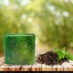 RIMURIMU Handmade Galaxy Green Tea Designer Bath Soap