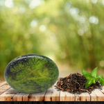 RIMURIMU Handmade Galaxy Green Tea Designer Bath Soap