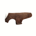 Double-Sided Fleece Dog Winter Coat – Windproof & Warm