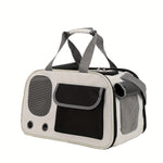 Portable Ventilated Pet Carrier Bag for Cats & Small Dogs
