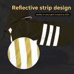 Water-Resistant Dog Raincoat with Easy Button Closure