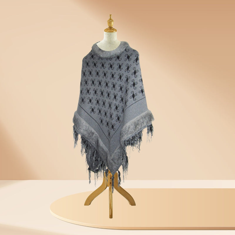 Poncho - Grey