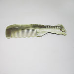 Tibet Hand Carved Yak Horn Combs - 6 (Horse)
