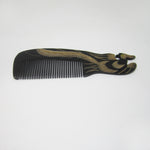 Tibet Hand Carved Yak Horn Combs - 9 (Pecan 2)