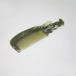 Tibet Hand Carved Yak Horn Combs - 13 (Hen)